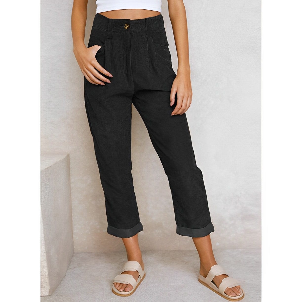 LP | Pantaloni di velluto a coste alla moda