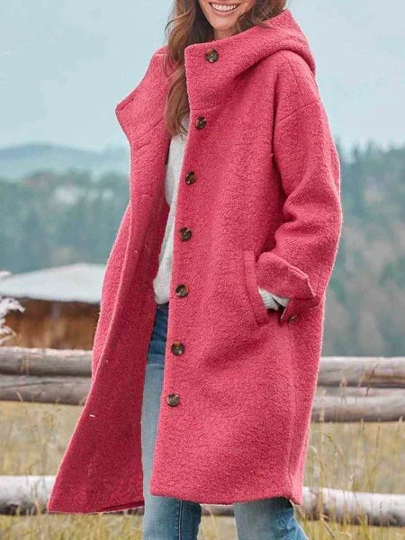 LP | Cappotto di lana oversize da donna