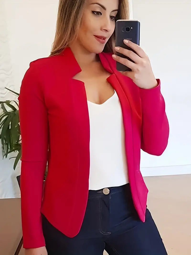 LP | blazer elegante a maniche lunghe per la primavera