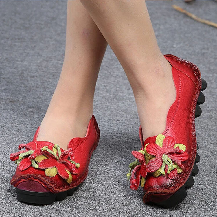 LP | Scarpe casual glamour con dettagli floreali