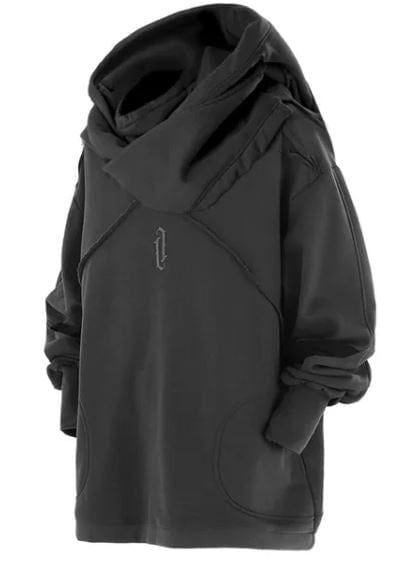 LP | Unisex Mago funzionale maglione con collo a sciarpa