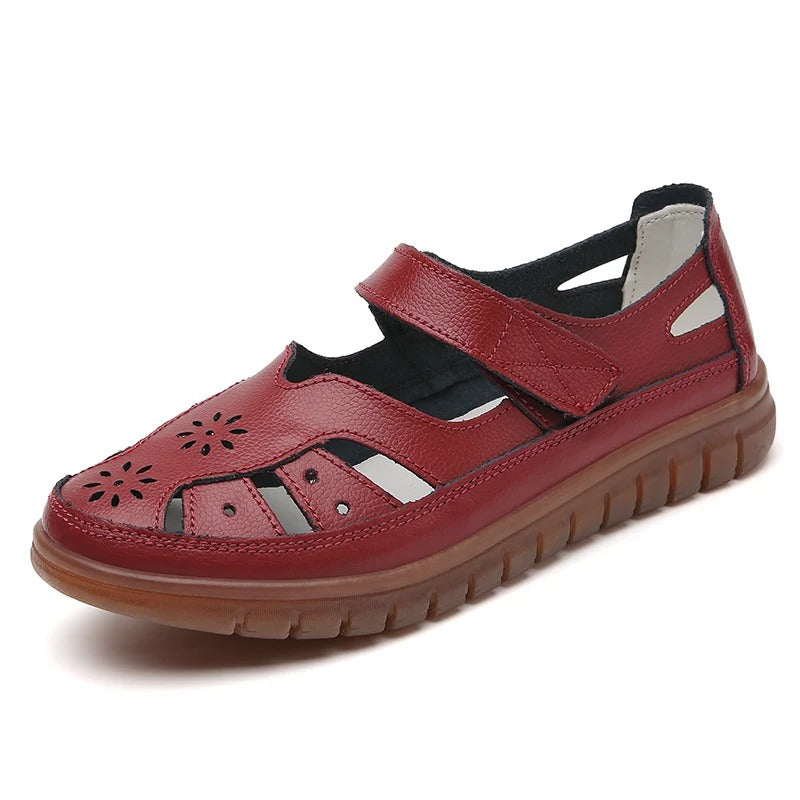 LP | Scarpe casual con motivo floreale traforato