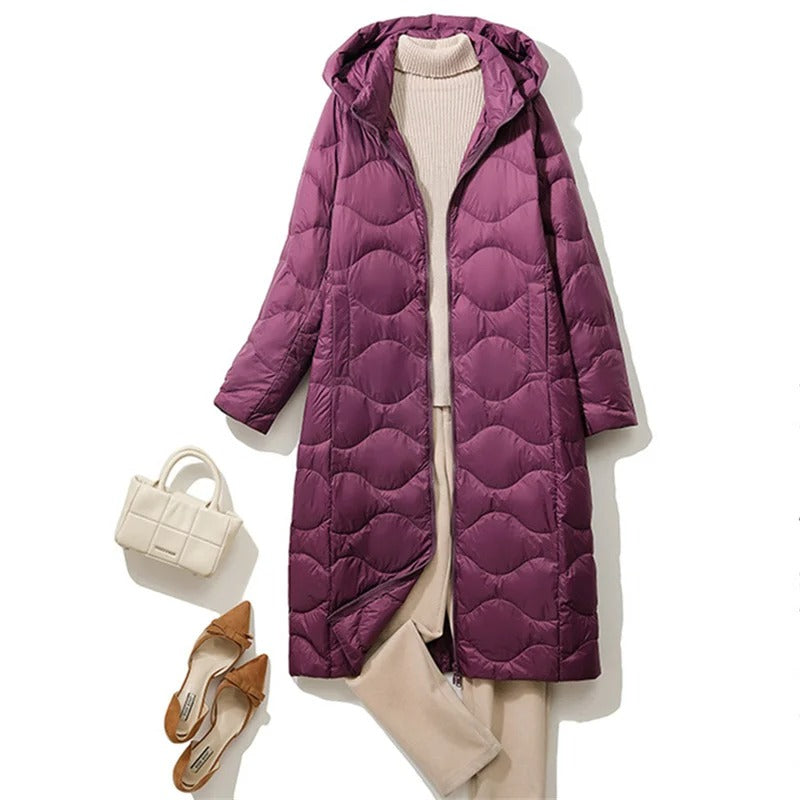 LP | Cappotto trapuntato con cappuccio