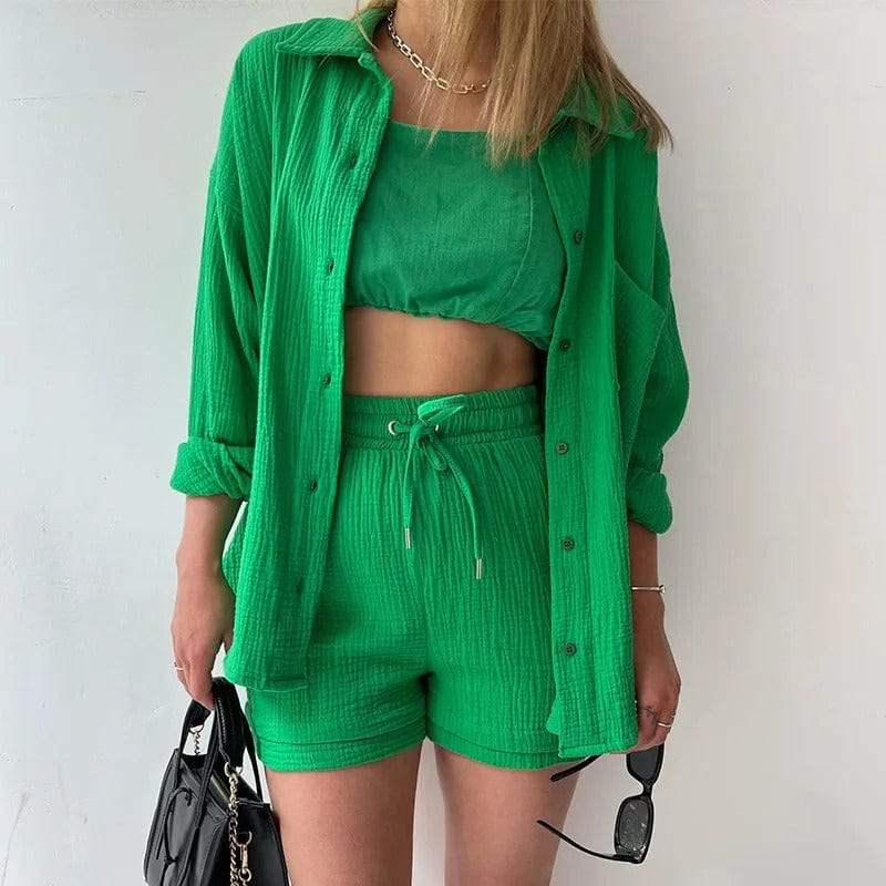 LP | Trend - Camicia ariosa e pantaloni comodi - perfetti per le giornate calde