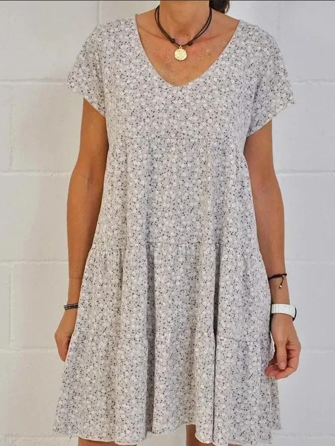 LP | Abito midi con scollo a V