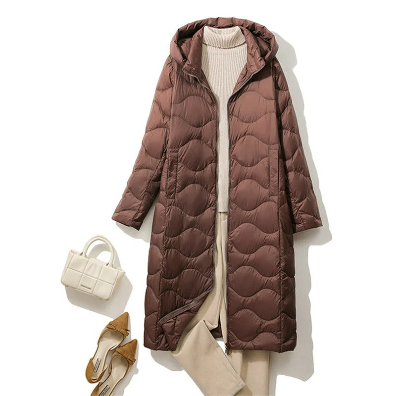 LP | Cappotto trapuntato con cappuccio