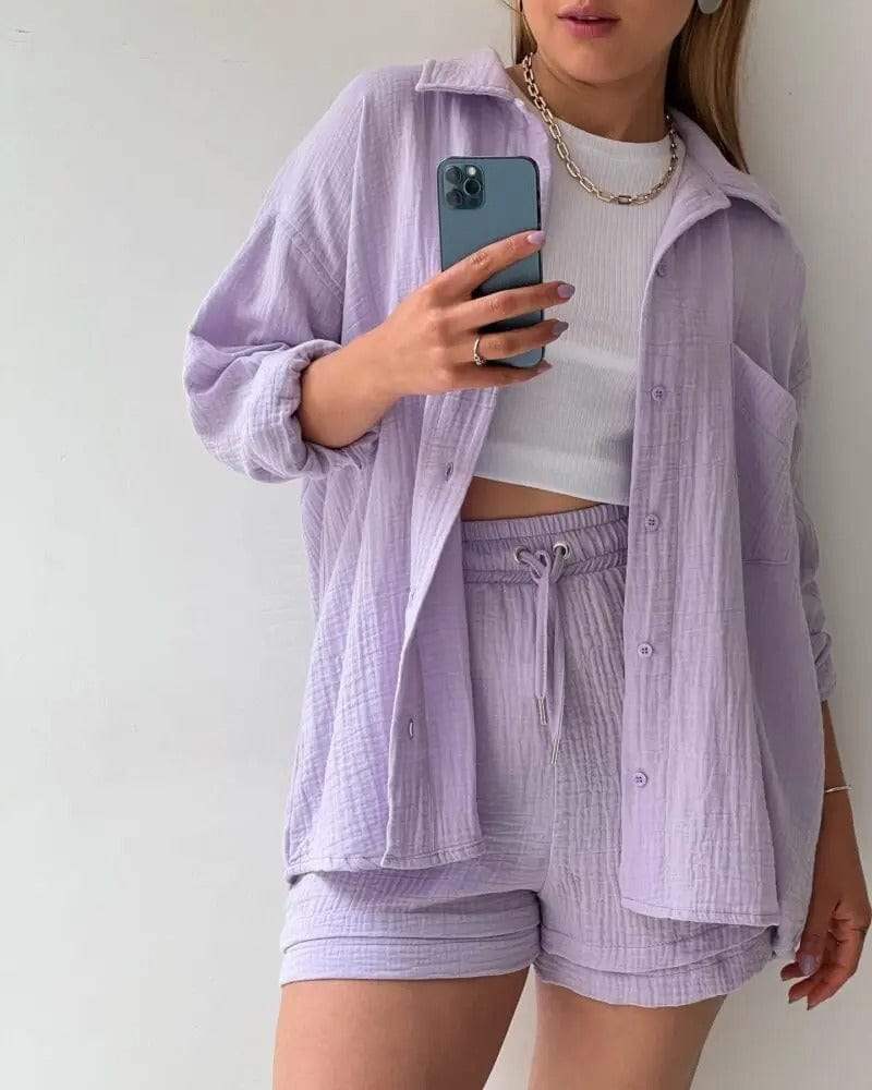 LP | Trend - Camicia ariosa e pantaloni comodi - perfetti per le giornate calde
