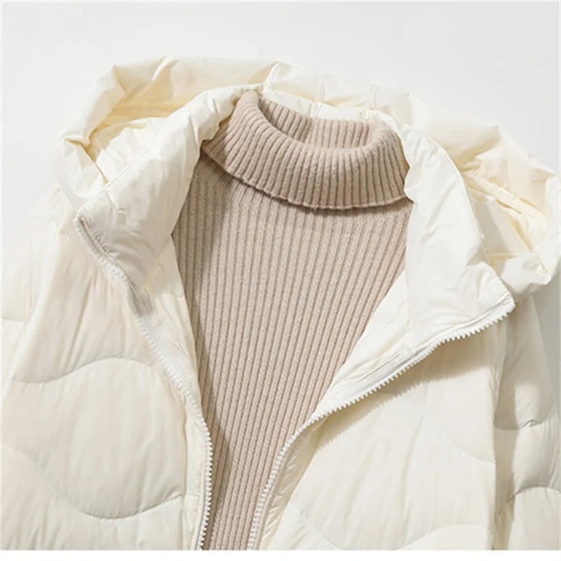 LP | Cappotto trapuntato con cappuccio