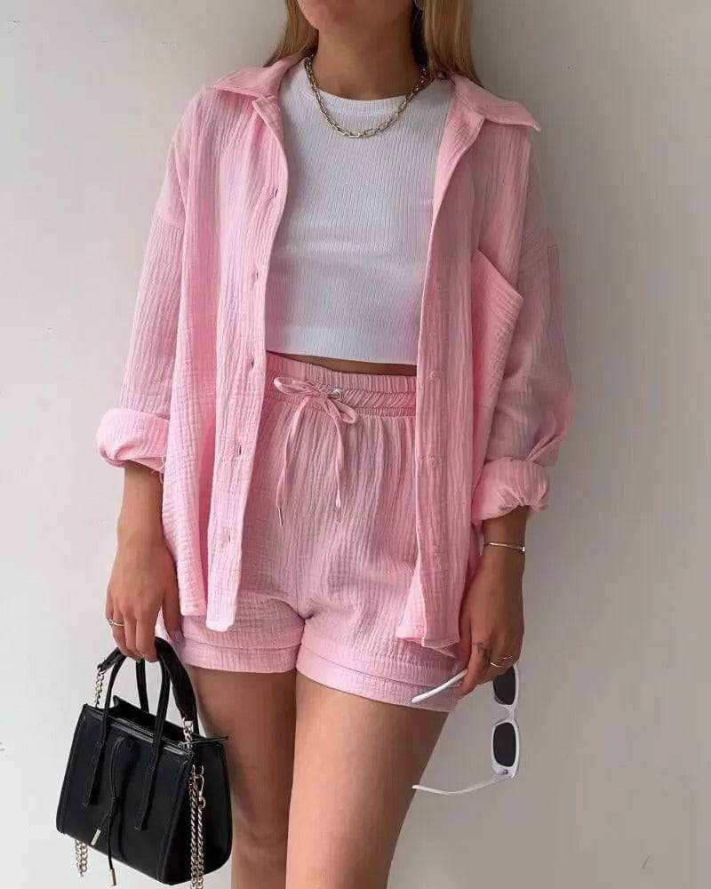 LP | Trend - Camicia ariosa e pantaloni comodi - perfetti per le giornate calde