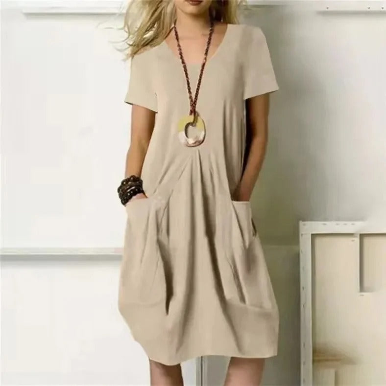 LP | Abito midi casual con tasche
