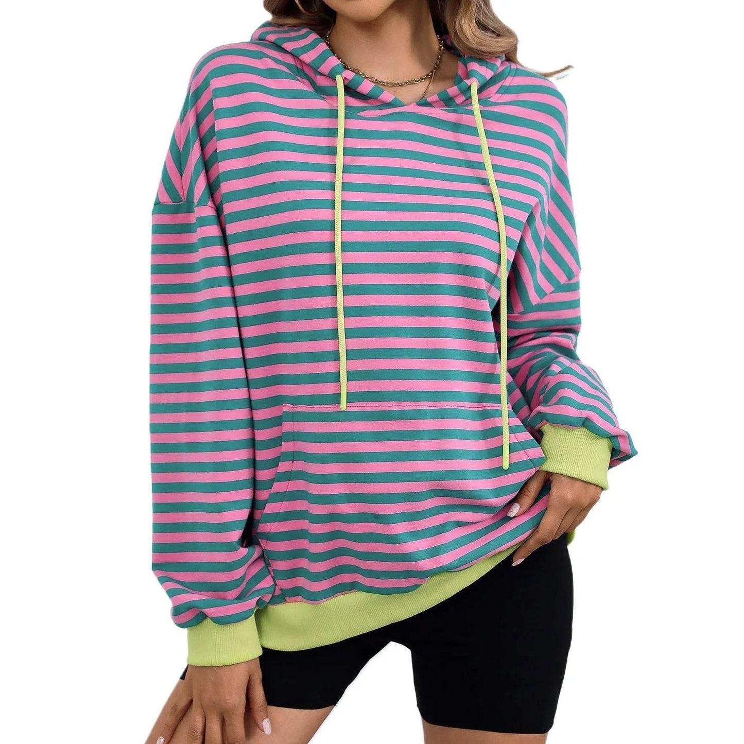 LP | Felpa casual a righe