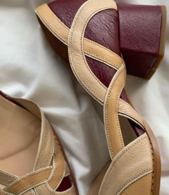 Tacchi a blocco LP | in stile vintage