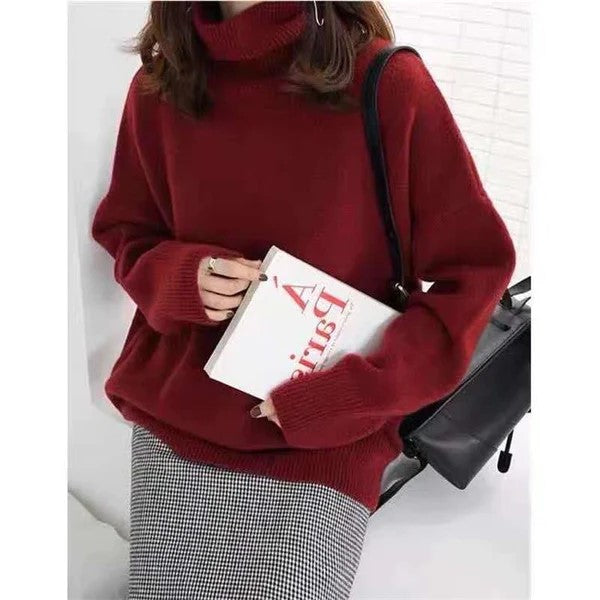 LP ® | Elegante e morbido maglione a collo alto