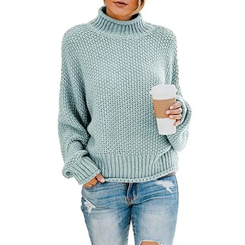 LP | Accogliente pullover oversize con scollo a tartaruga