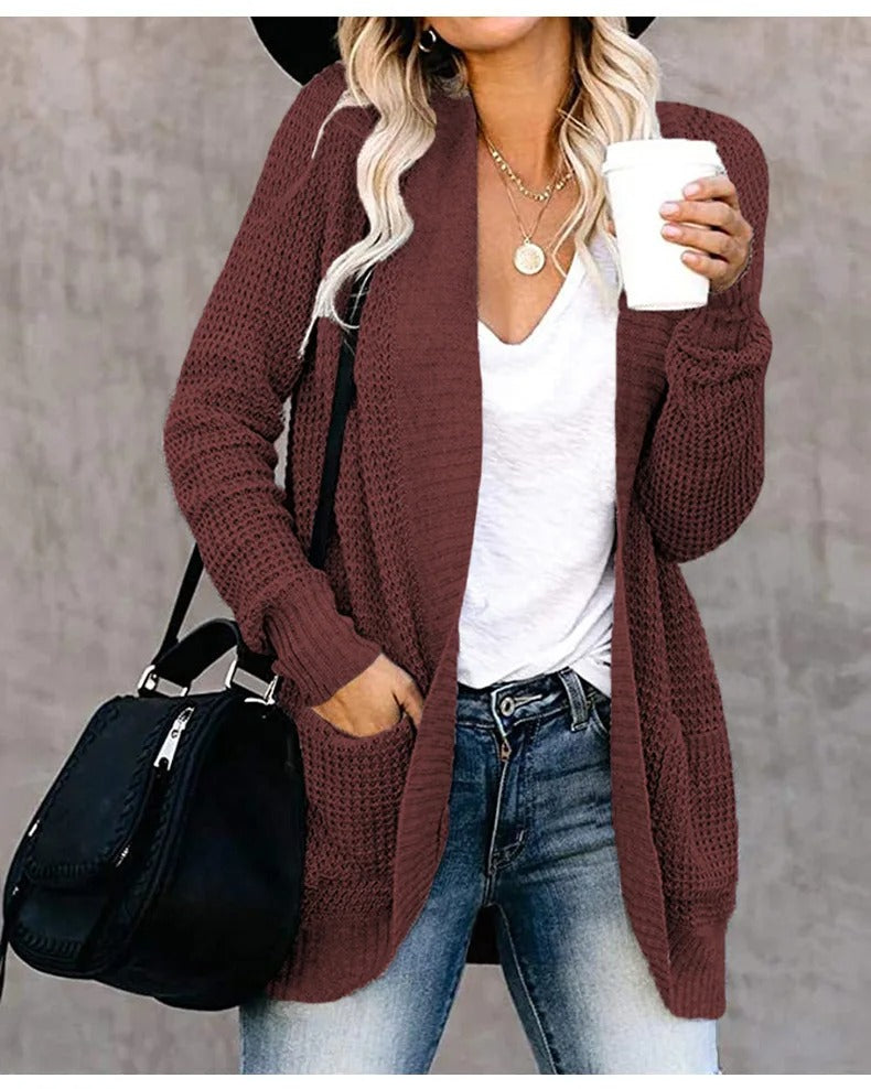LP | Cardigan a quadri sciolto