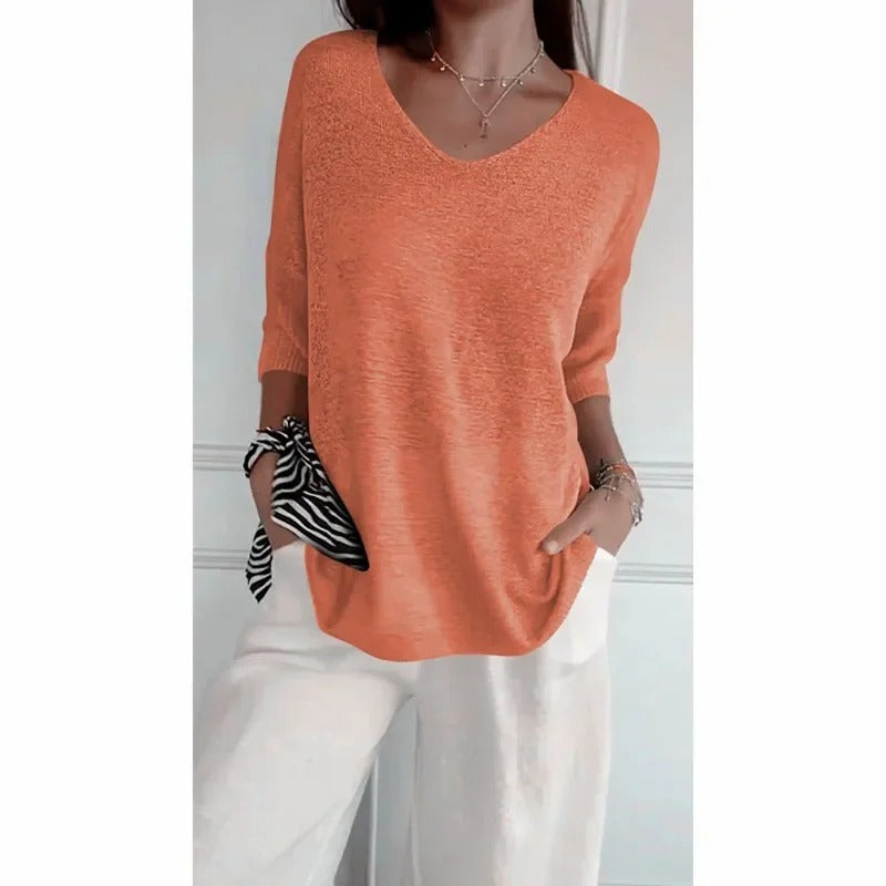 LP | Camicia con scollo a V