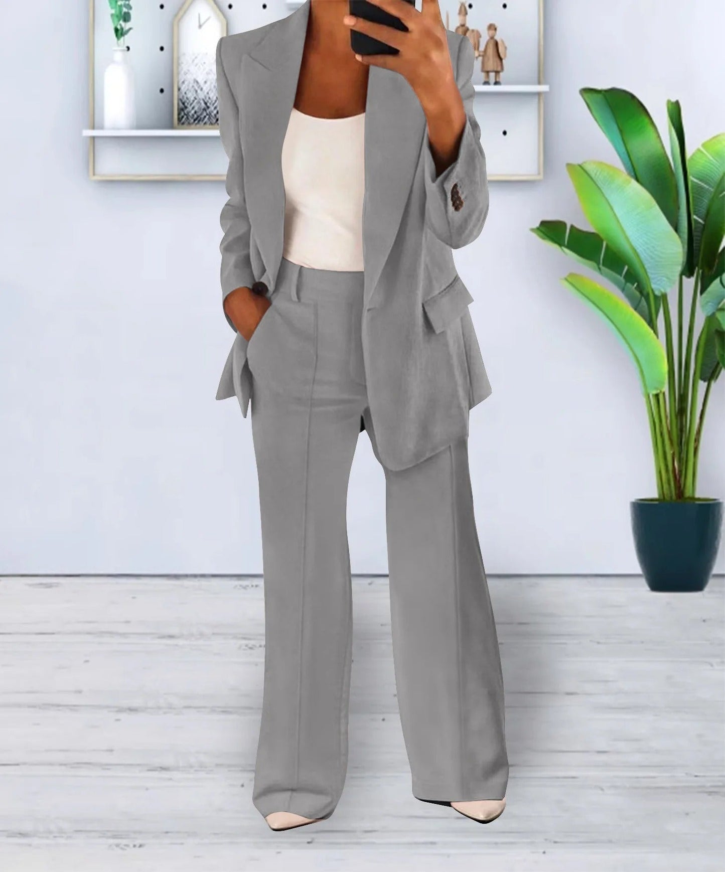 LP | Abito due pezzi da donna con blazer e pantaloni