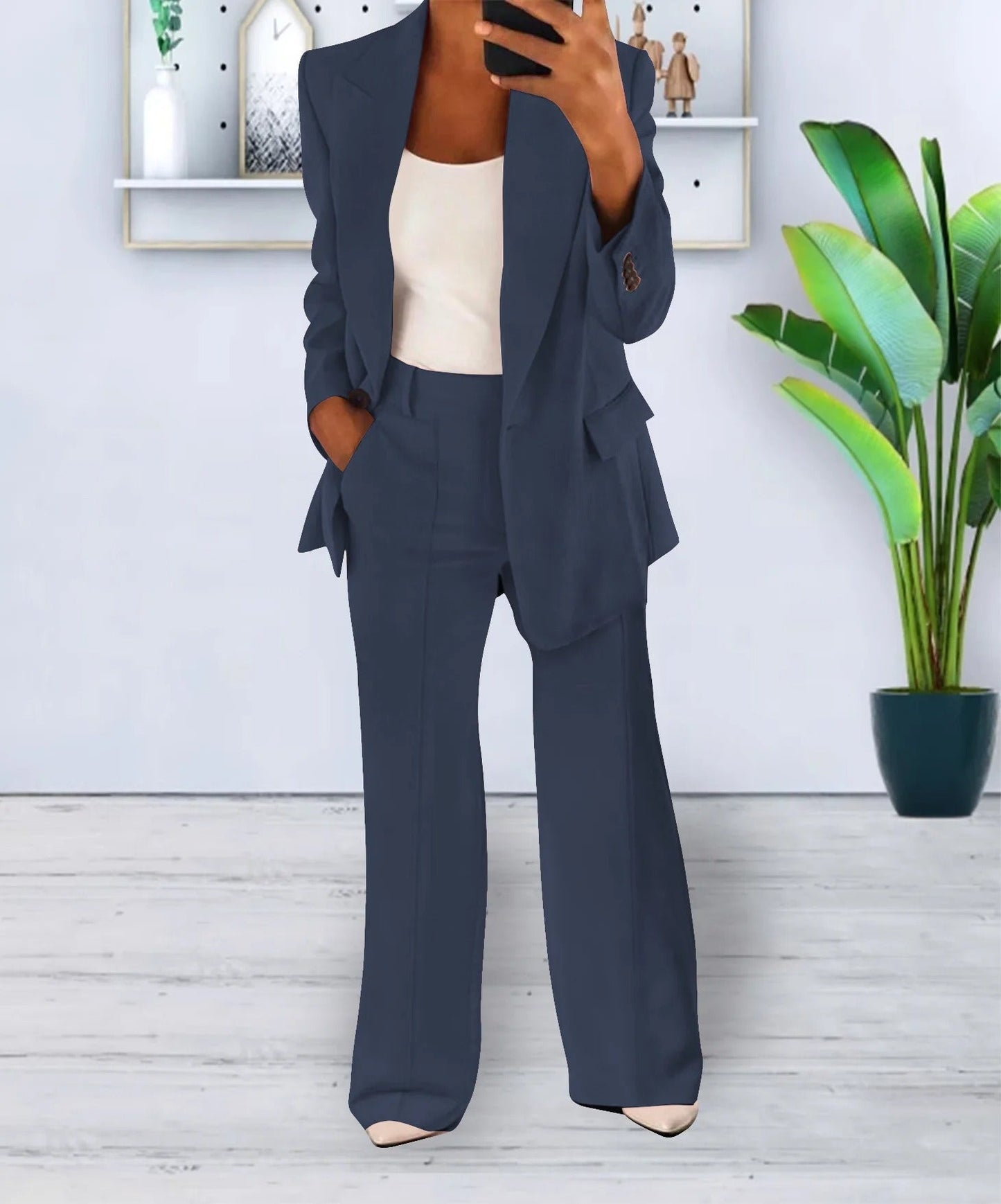 LP | Abito due pezzi da donna con blazer e pantaloni