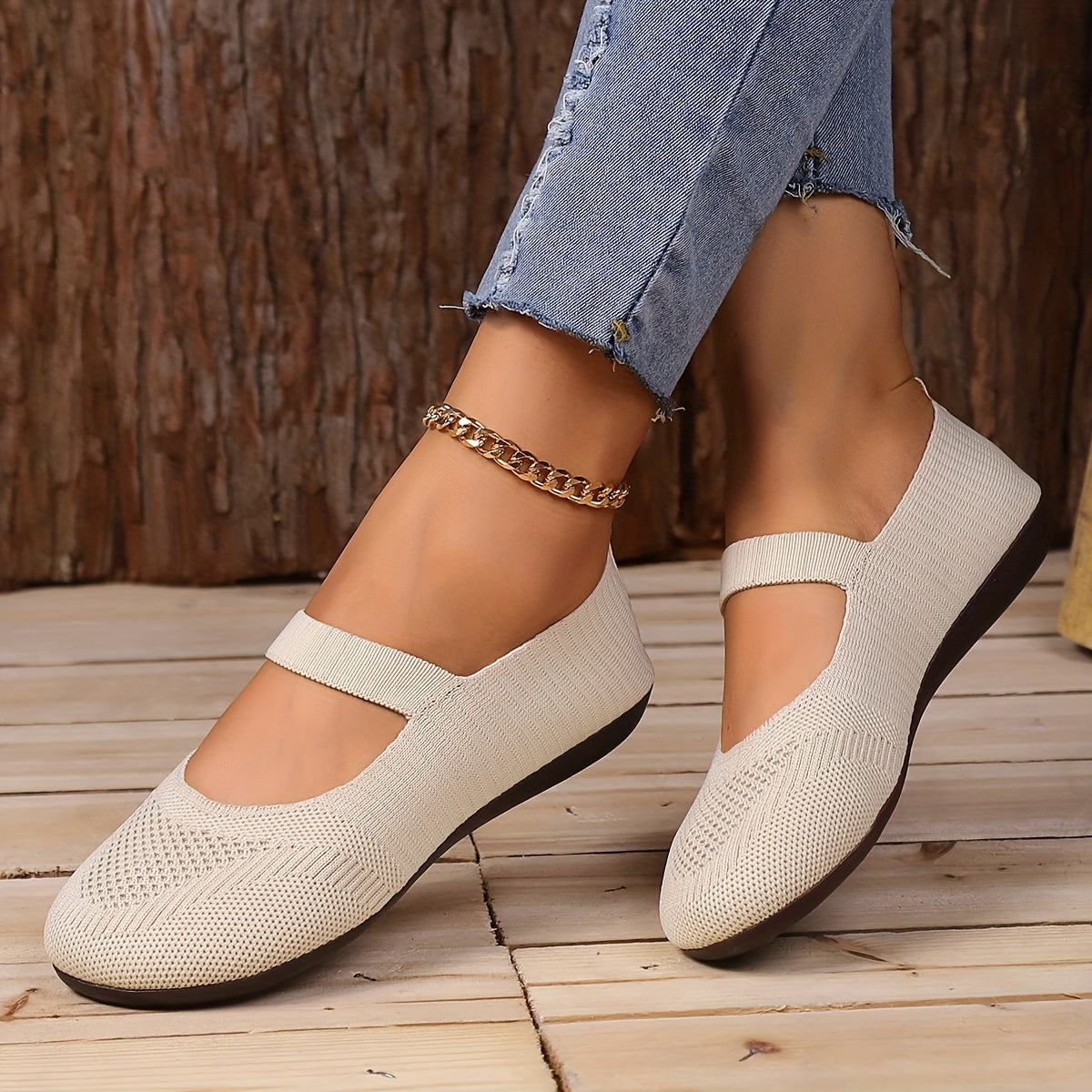 LP | Ballerine eleganti in maglia