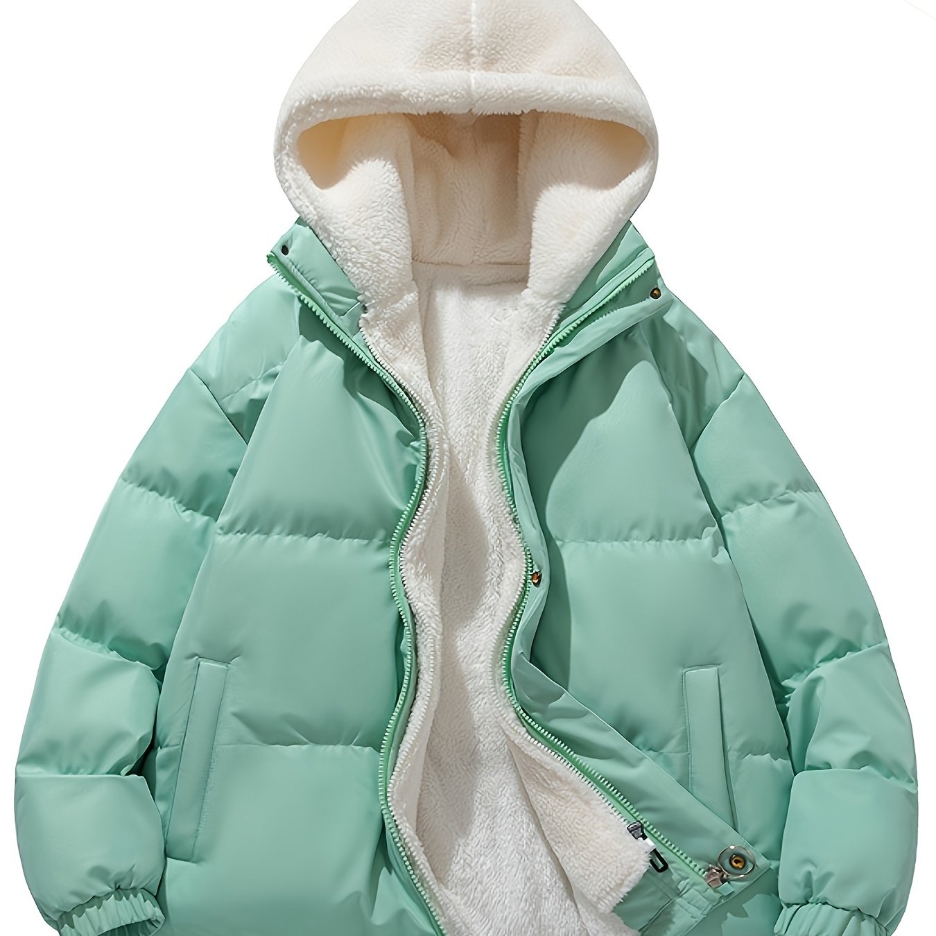 LP | Giacca puffer foderata in pile