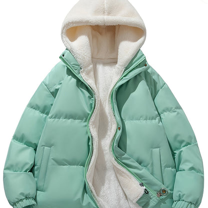 LP | Giacca puffer foderata in pile