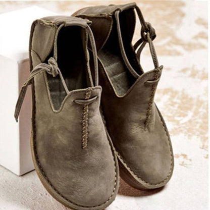 LP | Mocassini casual vintage con lacci