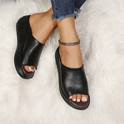 LP con plateau da donna LD | con punta aperta