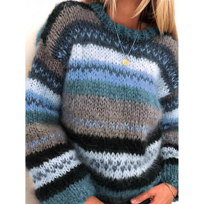 LP | Maglia accogliente a righe