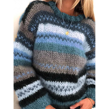 LP | Maglia accogliente a righe
