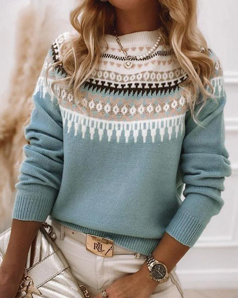 LP | Maglia chic con motivo nordico