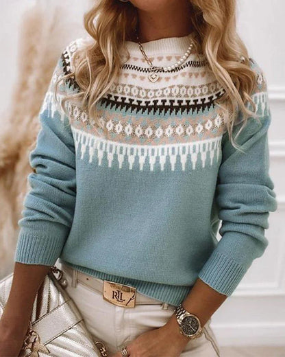 LP | Maglia chic con motivo nordico