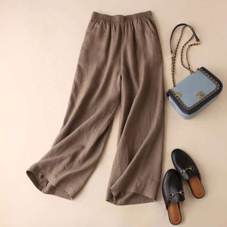 Sottile ed elegante Pantaloni