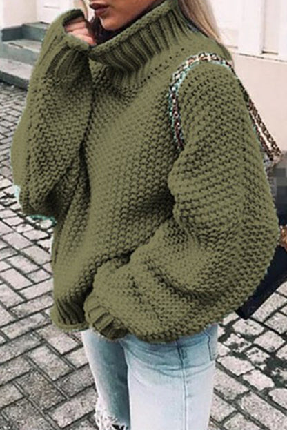 LP | Accogliente pullover oversize con scollo a tartaruga