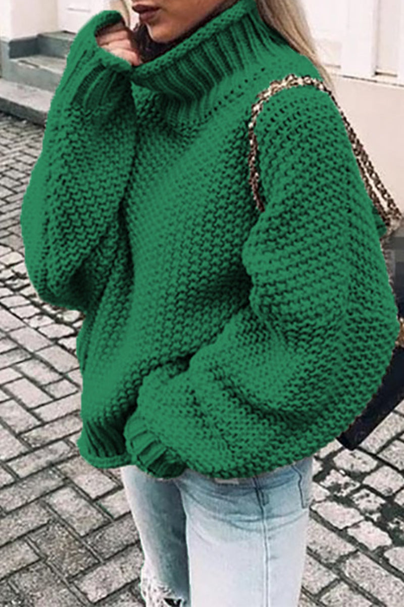 LP | Accogliente pullover oversize con scollo a tartaruga