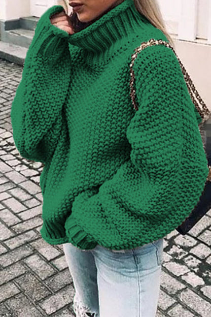 LP | Accogliente pullover oversize con scollo a tartaruga