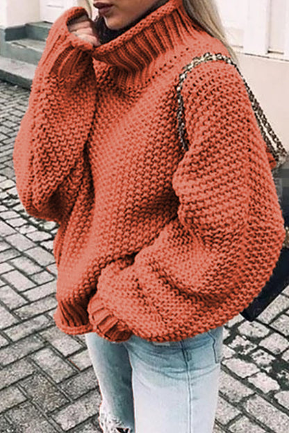 LP | Accogliente pullover oversize con scollo a tartaruga