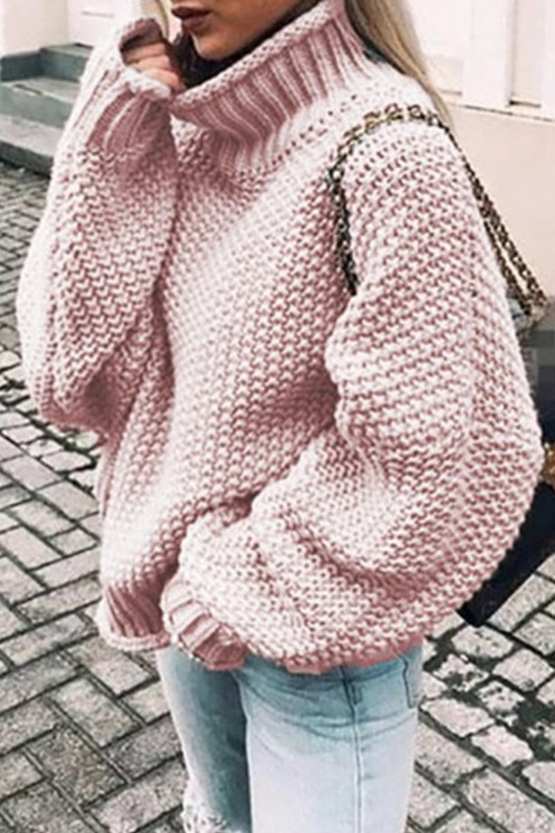 LP | Accogliente pullover oversize con scollo a tartaruga