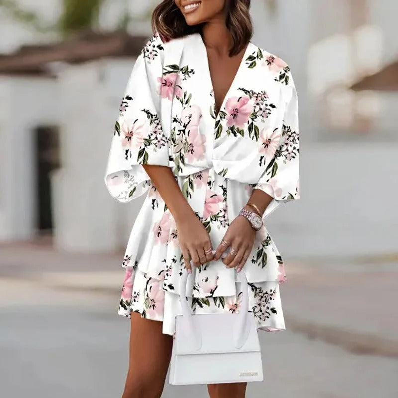 LP | Abito con motivo floreale