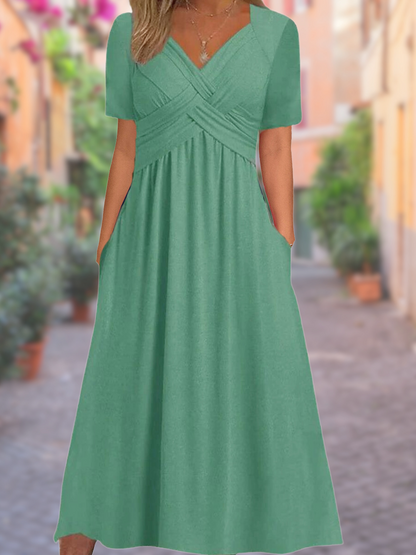 LP | Maxi abito con scollo a V
