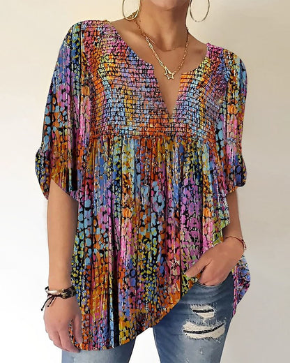 LP | Camicetta con scollo a V