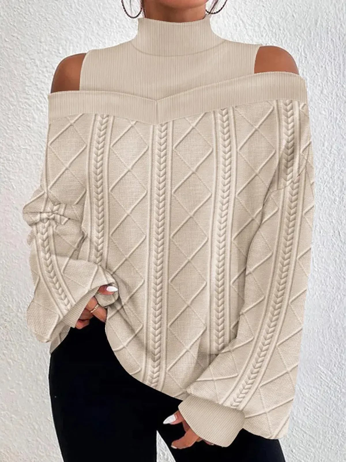 LP | Felpa sciolta, chic ed elegante