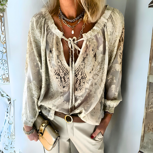 LP | Camicetta boho all'uncinetto per donna
