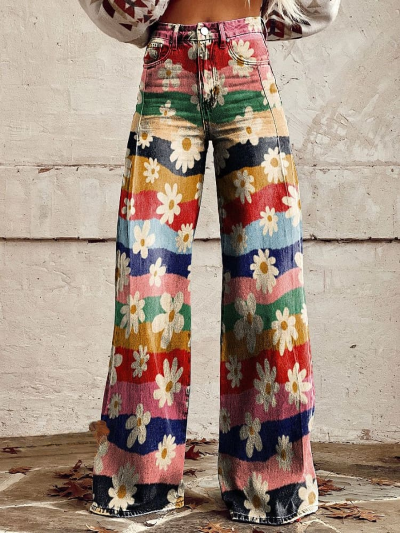 LP | Pantaloni chic a fantasia per donna