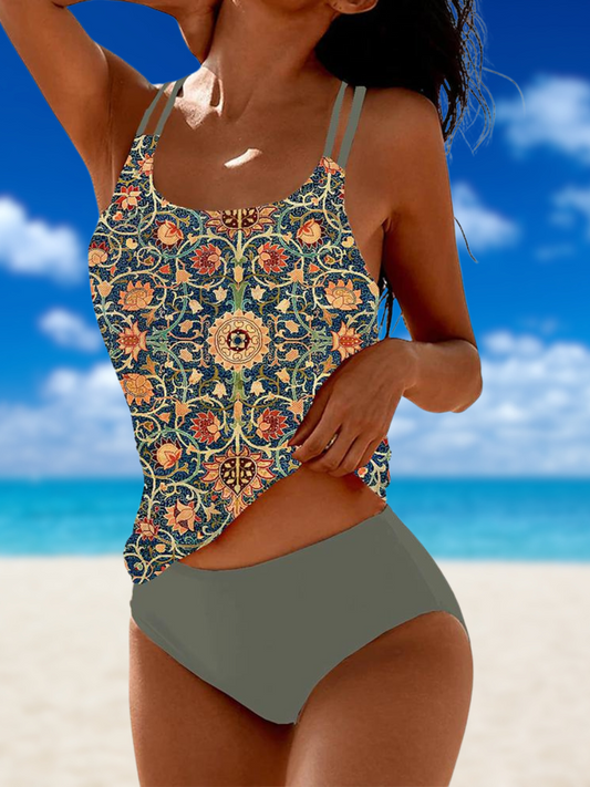 LP | Costume da bagno estivo con stampa elegante e colorata