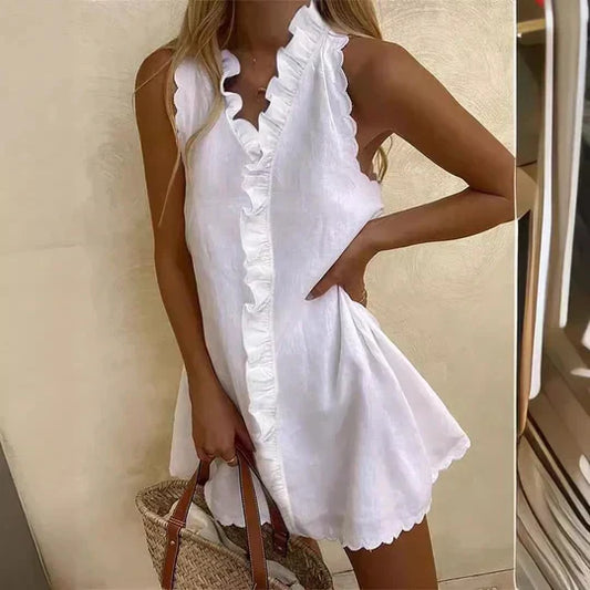 LP | Abito casual in cotone e lino