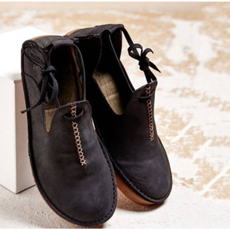 LP | Mocassini casual vintage con lacci