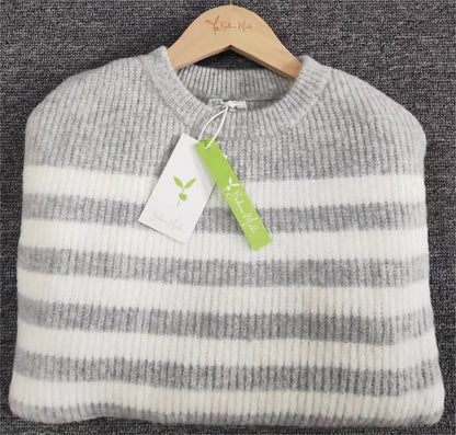 LP |Maglia a righe chic a maniche lunghe