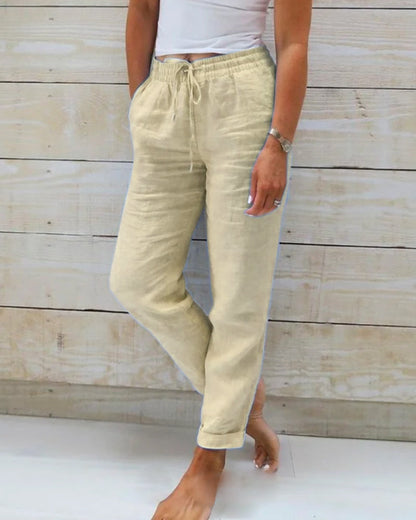 LP | Pantaloni classici con coulisse