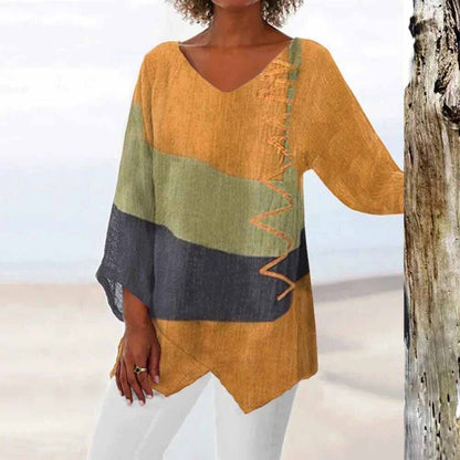 LP | Elegante camicia estiva tricolore