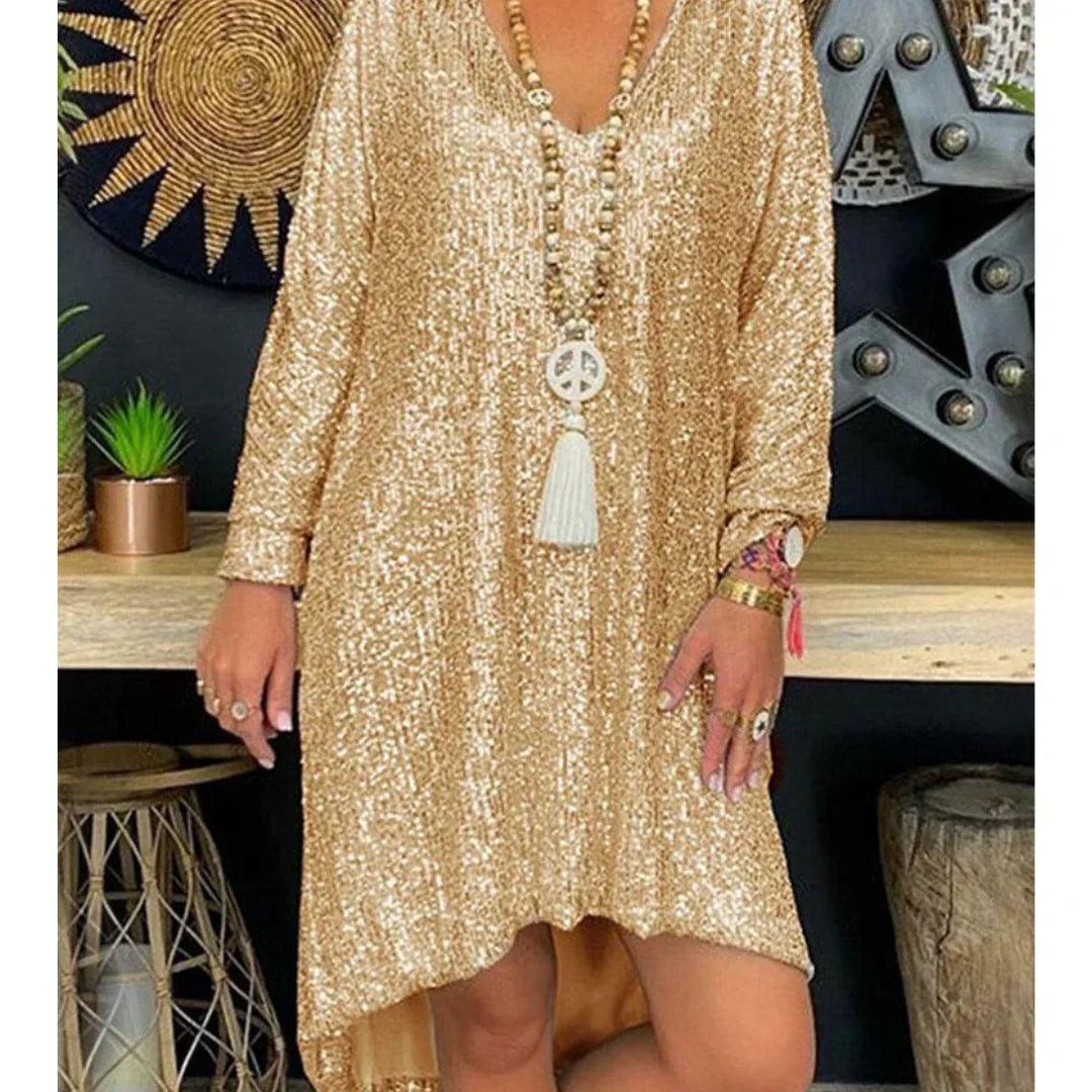LP | Abito glitterato con paillettes